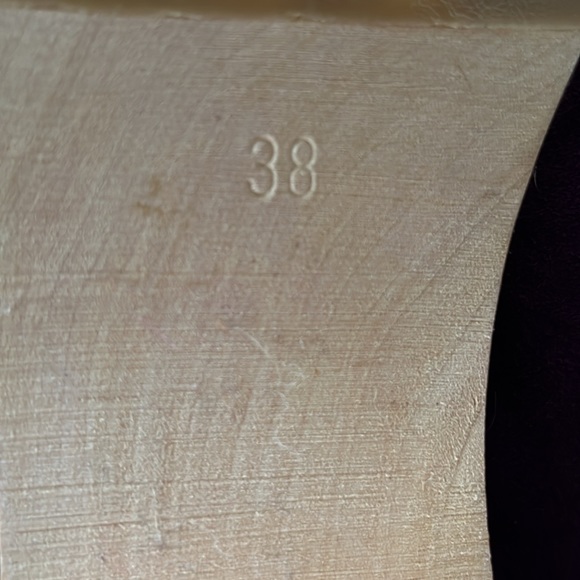 Purple suede Swedish Hasbeens booties 38 8 - Picture 8 of 9